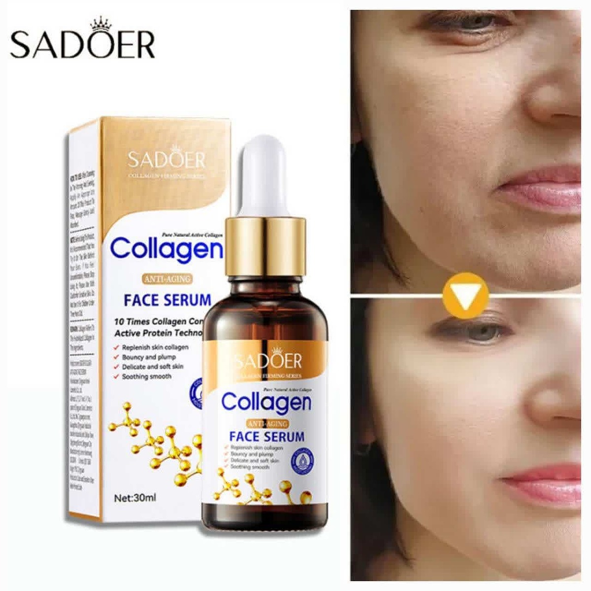 سرم کلاژن و لیفتینگ SADOER