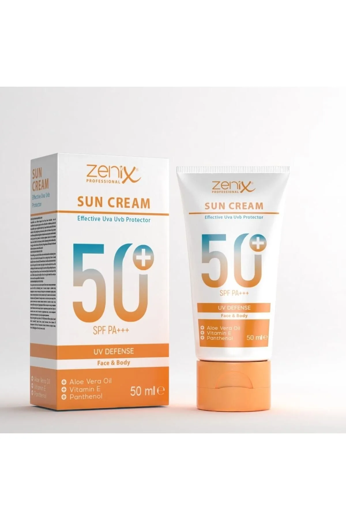 کرم ضد آفتاب+SPf50 میلی لیتر Zenix
