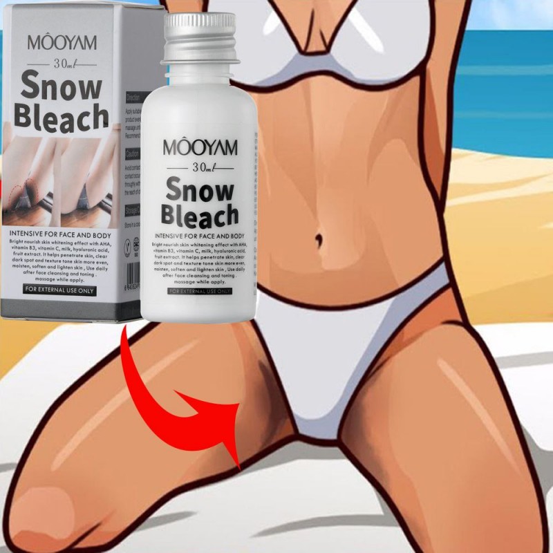 برف سفید کننده بدن نقاط حساس مویام MOOYAM Snow Bleach