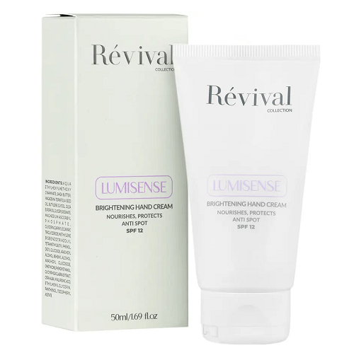 کرم روشن کننده و ضد چروک دست SPF12 رویوال 50 میل